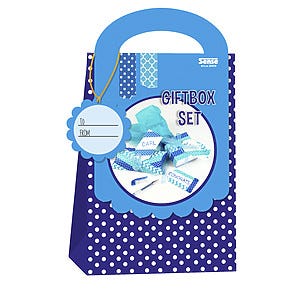 Pysselset presentaskar