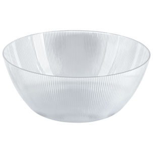 Salladsskål transparent plast 25,4 cm, 4 liter