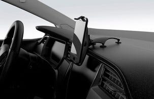 Telefonhållare med trådlös laddning, Unisynk Qi Dashboard