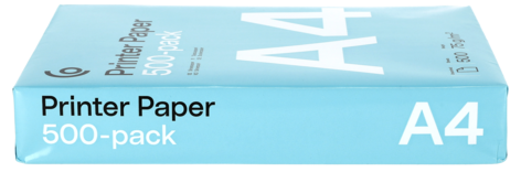 Skrivarpapper ohålat A4, Clas Ohlson