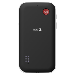 Doro Leva X10 mobiltelefon för äldre, vit