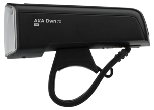 AXA Dwn 70 cykellampa fram USB, 70 lux, 90 m