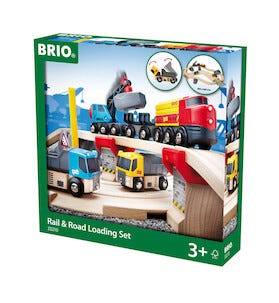 Brio World tog- og veibane, lastesett, fra 3 år