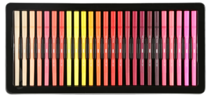 Tuschpennor dubbel spets, 100-pack