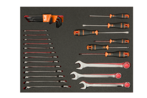 Verktygsskåp Bahco 215 delar