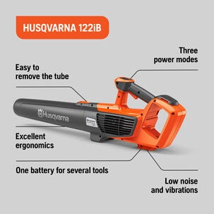 Husqvarna 122iB batteridriven lövblås, 36 V