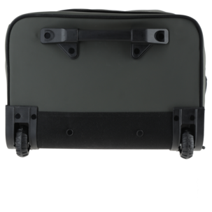 Duffelbag koffert med hjul, utvidbar, grønn