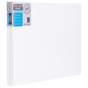 Lerret med ramme, bomull, Sang, 3-pakning