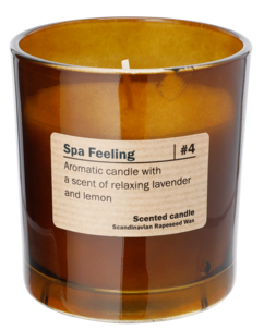 Duftlys med rapsvoks