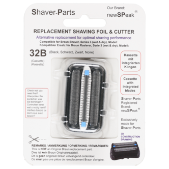 Rakhuvud 32B till rakapparat Braun Series 3