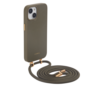 Anmiki mobildeksel med skulderreim til iPhone 13 og 14 