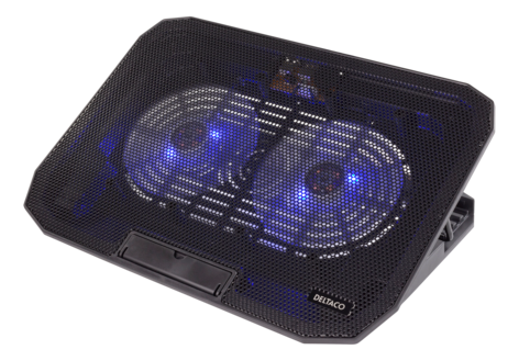 Deltaco LTC-100 laptopstativ med viftekjøling