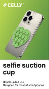 Celly Fixheart mobilholder med sugekopper