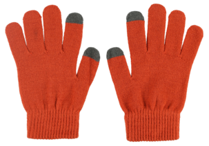 Vanter for touch, rustrød