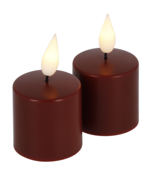 Ekstra kubbelys mini LED, 2-pakning oppladbare, Northlight