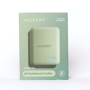 Be Lucent Aurora steriliserande tandborstfodral, mint