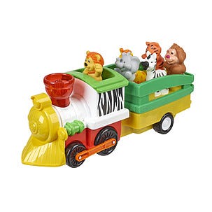 Tåg med djungeldjur