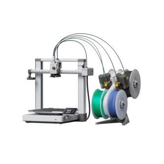 Bambu Lab A1 Combo 3D-tulostin, jossa AMS Lite