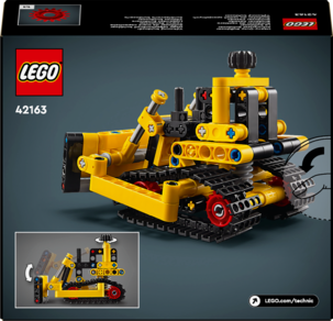 LEGO Technic Raskaan sarjan puskutraktori 42163, yli 7-vuotiaille