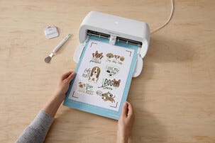 Cricut Printable Iron-On för mörka tyger, A4, 3 ark
