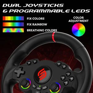 Superdrive 220 RS gamingratt og pedaler