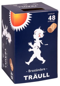 Solstickan braständare träull, 48-pack