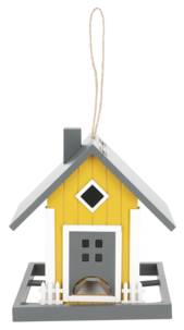 Fågelmatare trähus