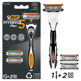 BiC Hybrid Flex 5 barberhøvel