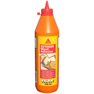 Sika trälim D3 utomhus och inomhus, 750 ml