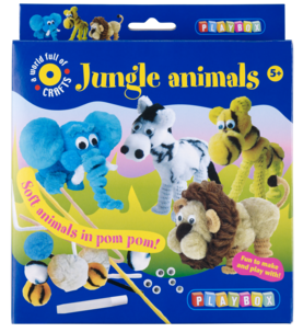 Askartelupakkaus, viidakon eläimet