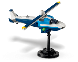 LEGO Creator 3-in-1 Ilma-alus Kilpalentokone 31160, yli 7-vuotiaille