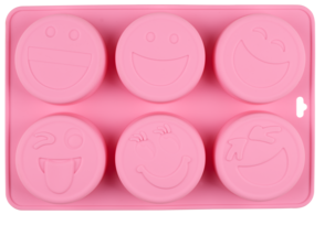 Silikonbakform Smiley