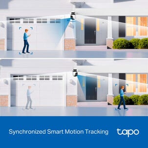 TP-Link Tapo C545D AI övervakningskamera WiFi utomhus