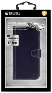 Lompakkokotelo Samsung Galaxy S7 Edge, Krusell Sigtuna FolioWallet