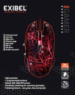 Optinen pelihiiri, Exibel GMX4