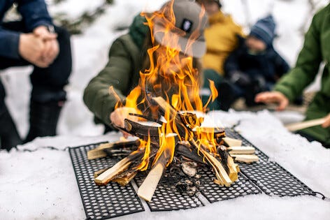 Eldgaller 44 x 44 cm, Hällmark