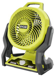 Ryobi RF18-0 stillegående batteridrevet vifte 18 V, One+