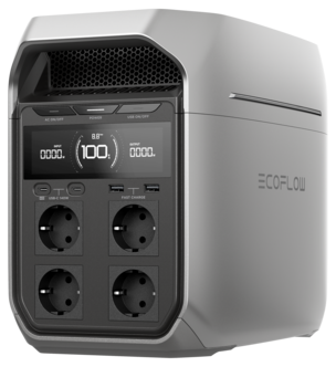 EcoFlow Delta 3 Plus, portabel powerstation 1024 Wh