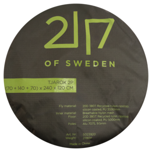 Telt 2 personer 2117 of Sweden Tjarok 2P