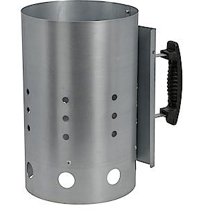 Grillkolständare med handtag