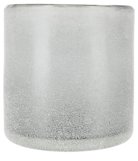 Kynttilälyhty huurrelasia, harmaa