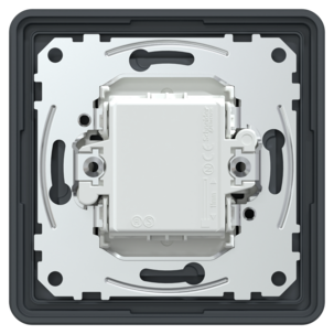 Schneider Exxact kronevender, innfelt, antrasitt