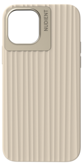 Nudient Bold Case mobildeksel til iPhone 12/12 Pro, beige
