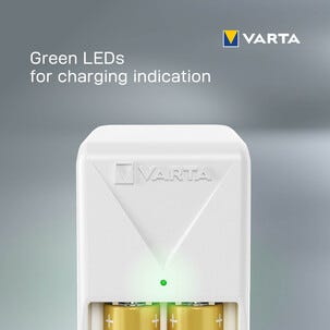 Varta Mini Charger batteriladdare, 2100 mAh