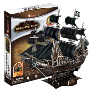 3D-pussel piratskepp