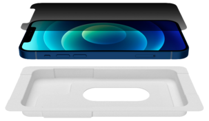 Näytönsuoja iPhone 12 / 12 Pro, Belkin Tempered Glass Privacy Anti-Microbial