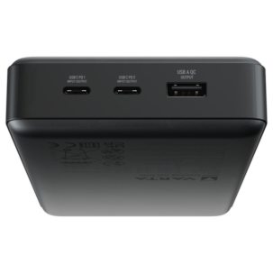 Varta speed powerbank 20000 mAh, 65W, snabbladdare