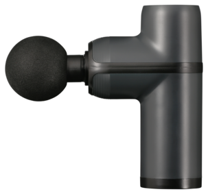 Massagepistol mini med 4 massagehuvuden