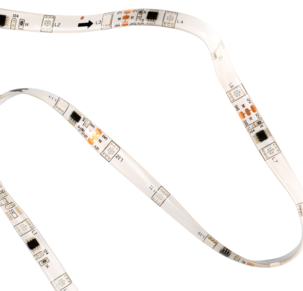 LED-list RGB med effektfullt lys og fjernkontroll, Cotech