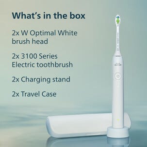 Philips Sonicare 3100 Duo eltandborste